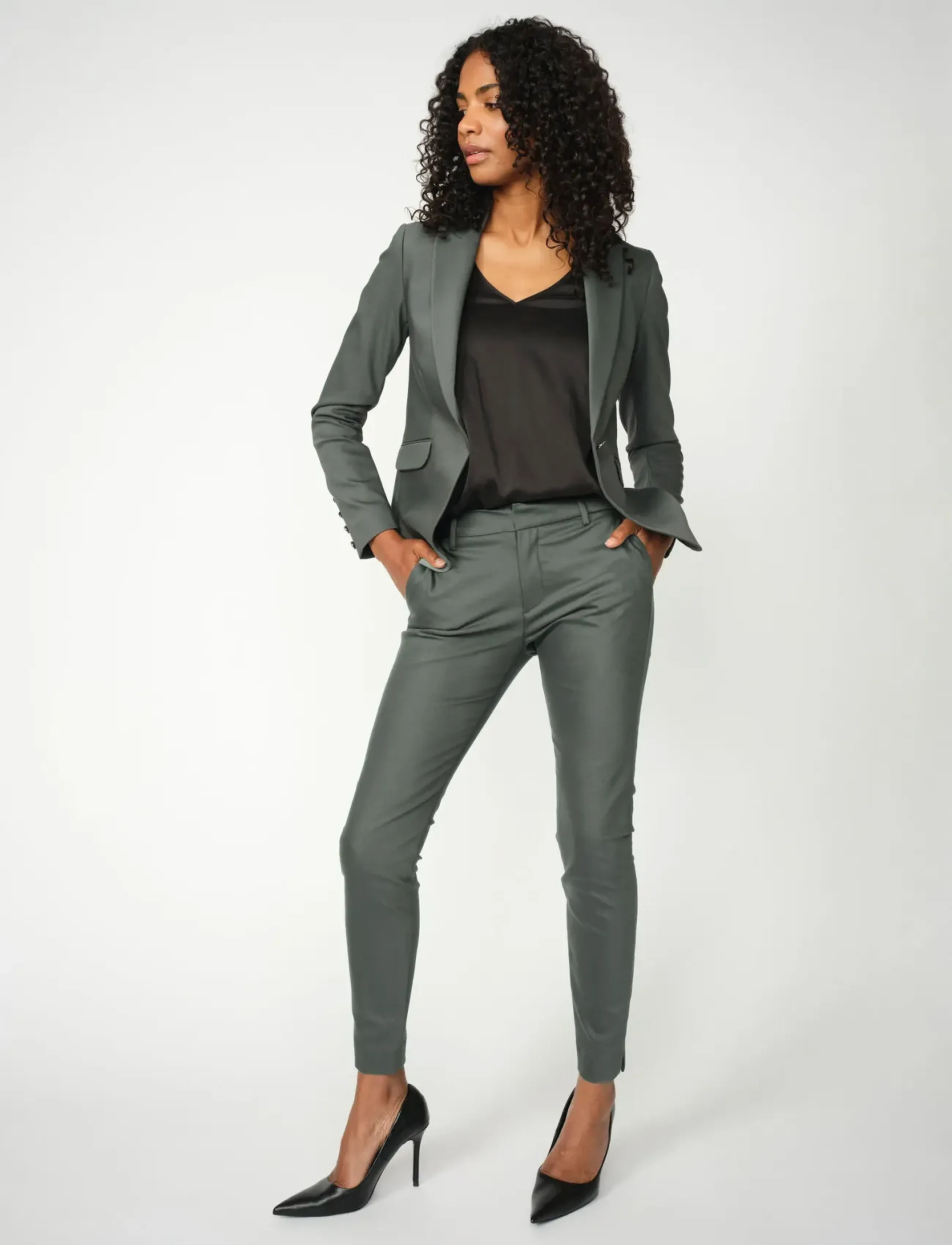 MOS MOSH - MMAbbey Night Pant - habitbukser - urban chic - 3