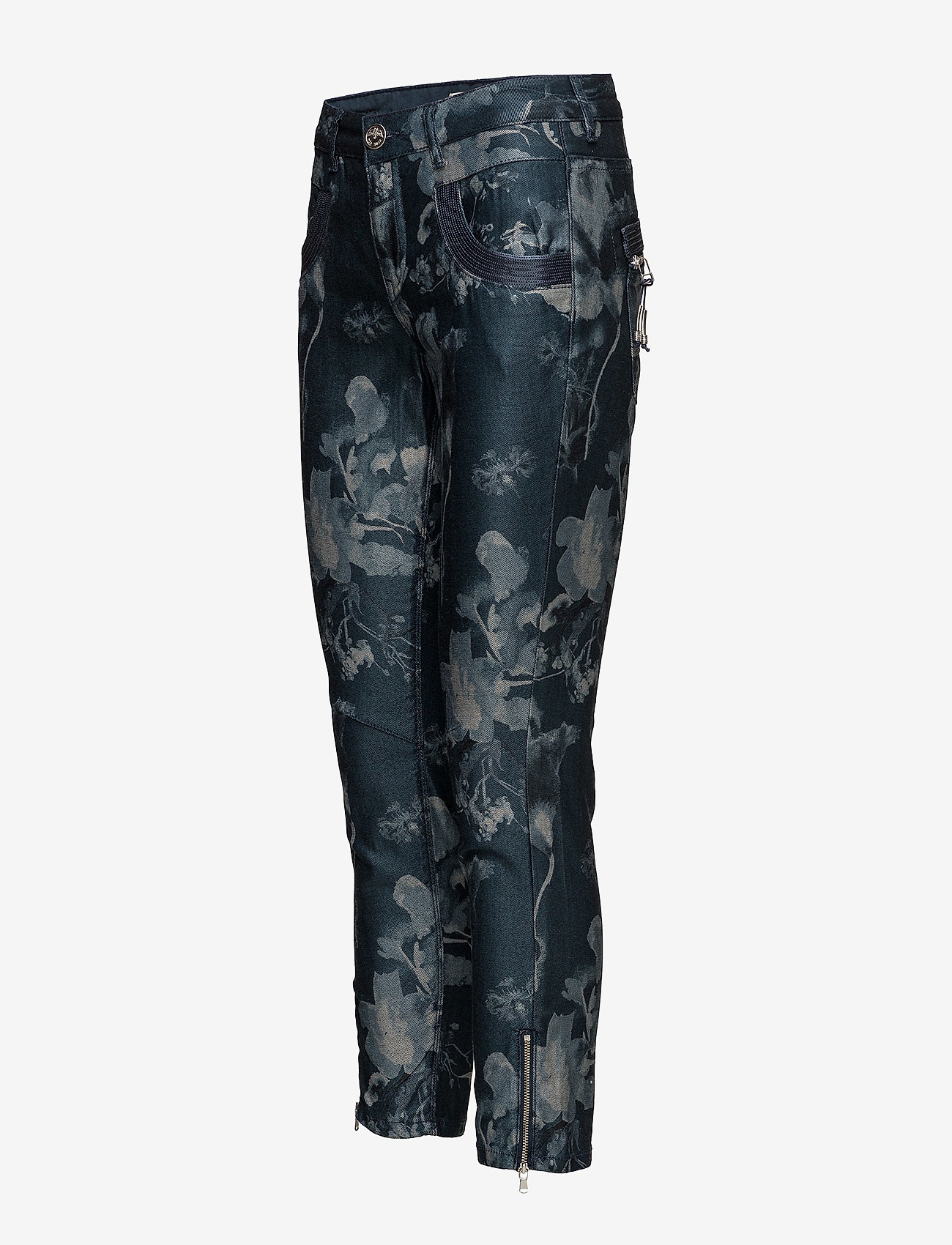 MOS MOSH - Naomi Glam Flower 7/8 - blue flower - 2