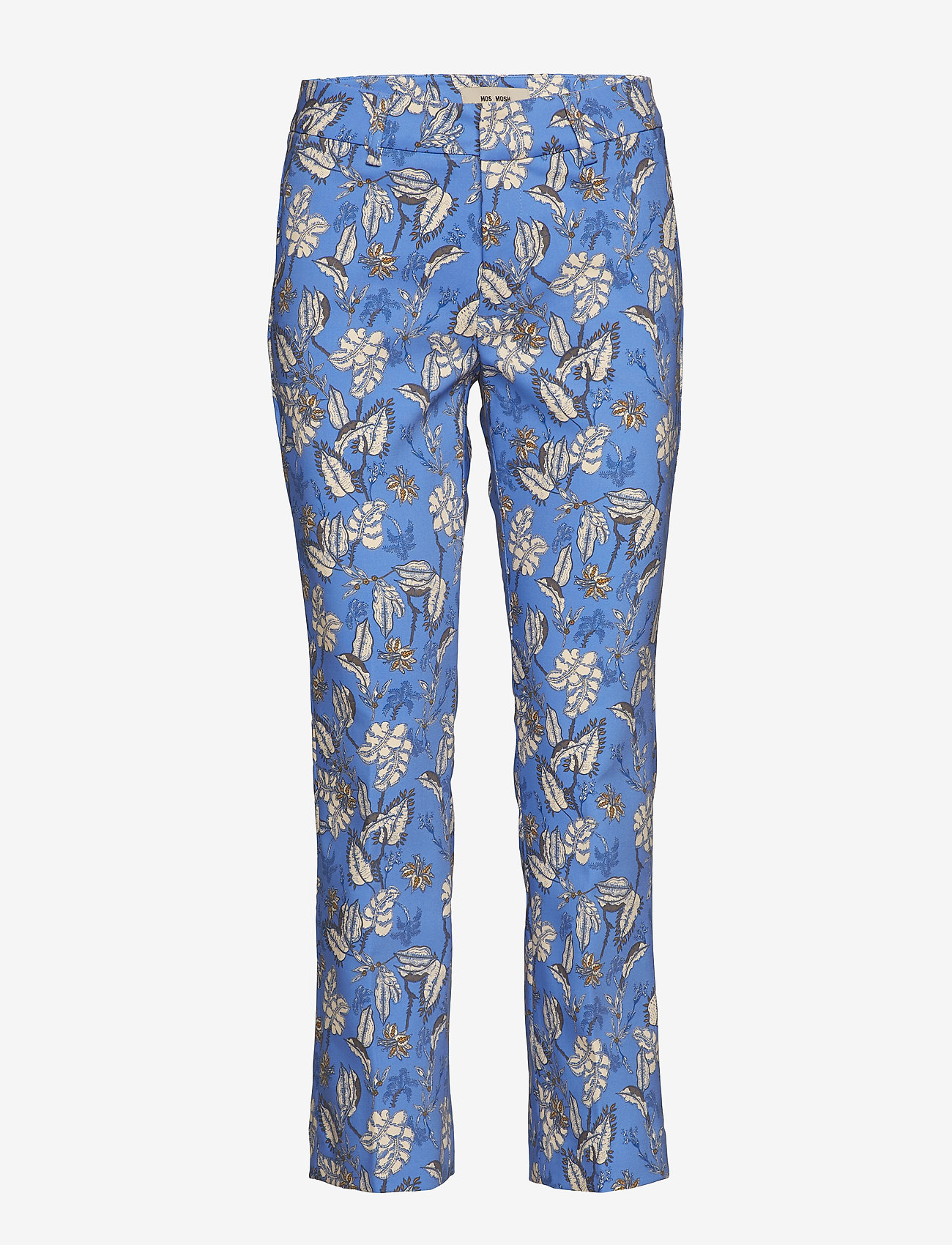 MOS MOSH - Ivana Dali Pant - ultramarine print - 0