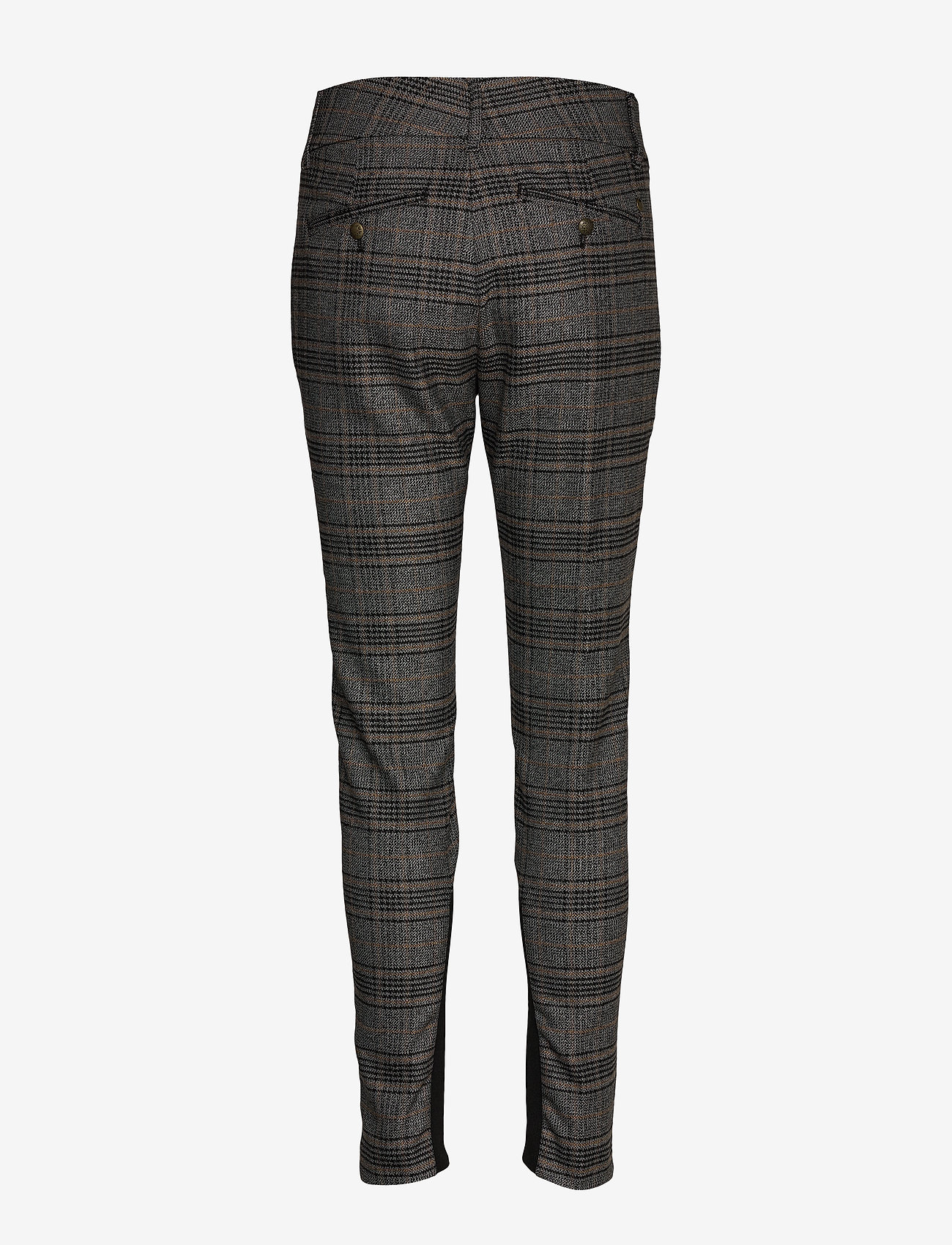 MOS MOSH - Milton Milano Pant - black check - 1