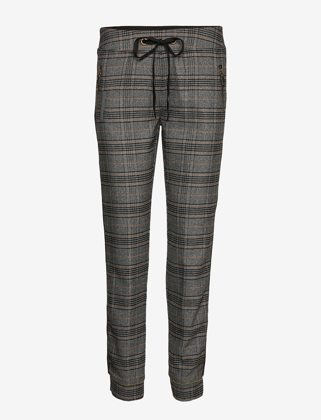 MOS MOSH - Levon Milano Pant - black check - 0