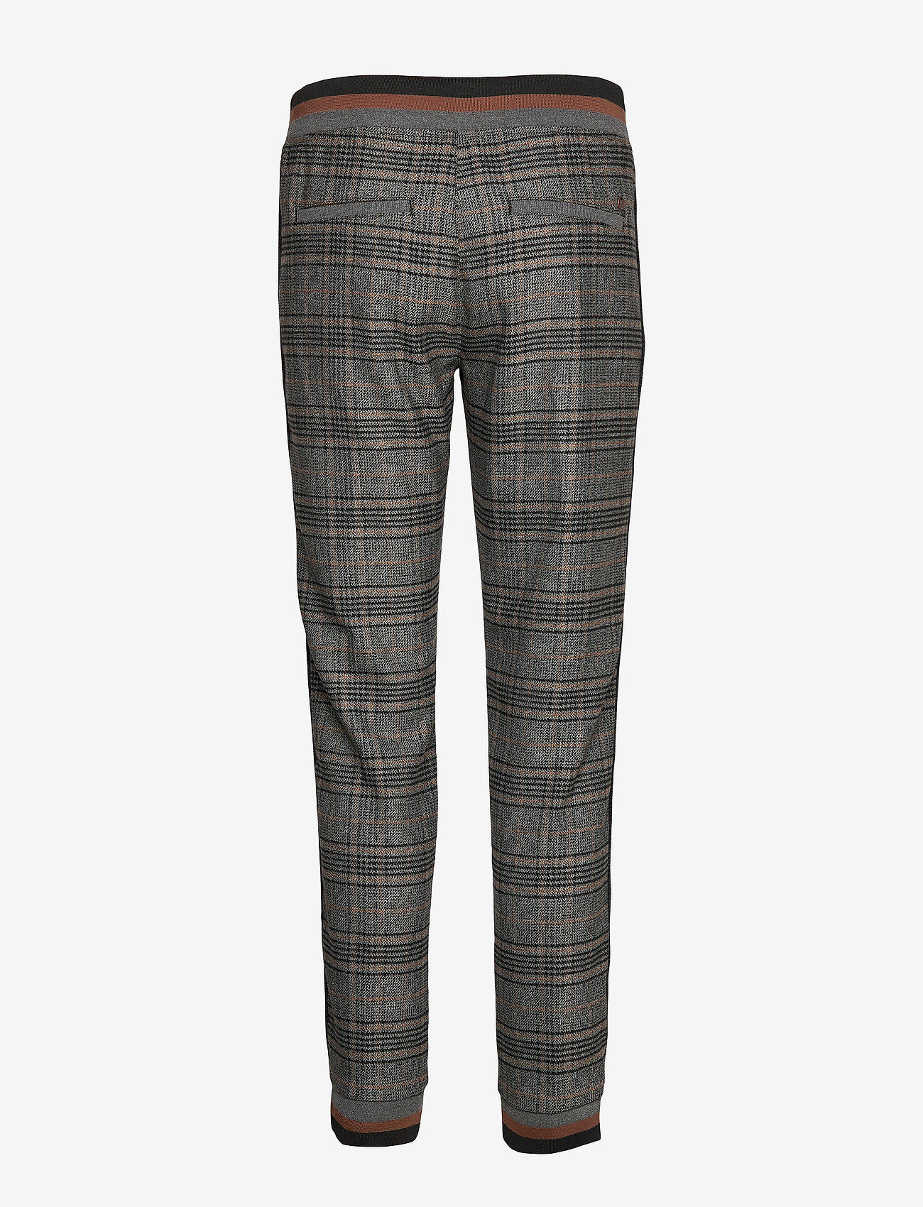 MOS MOSH - Levon Milano Pant - black check - 1