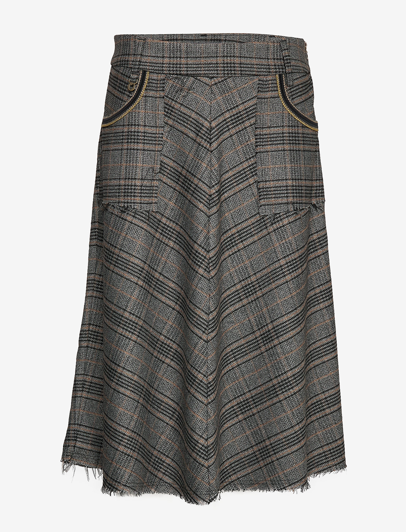 MOS MOSH - Alice Milano Skirt - black check - 0