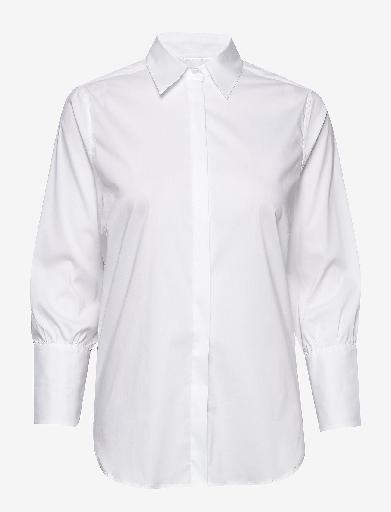 MOS MOSH - Larina Ribbon Shirt 7/8 - white - 0
