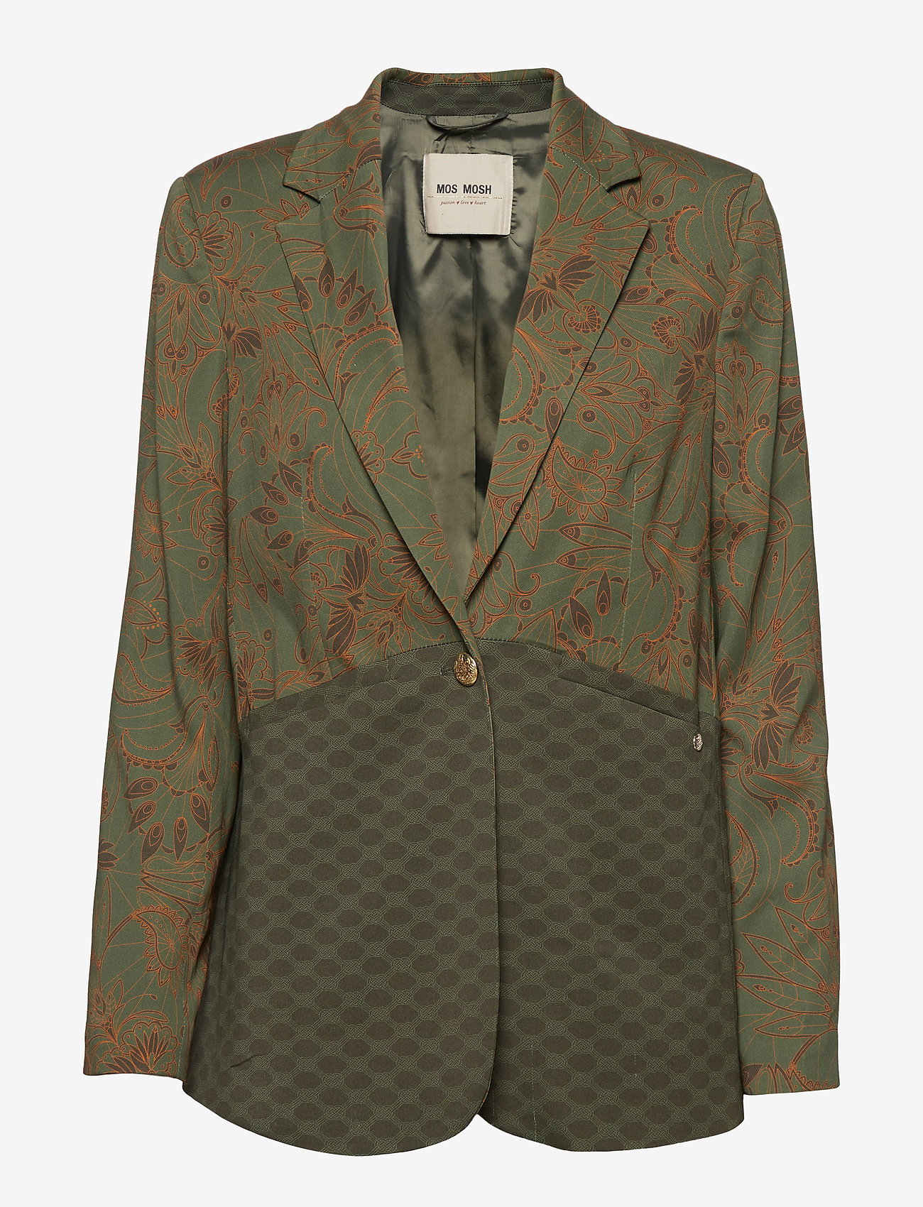 MOS MOSH - Cobb Marrakech Blazer - forest night print - 0