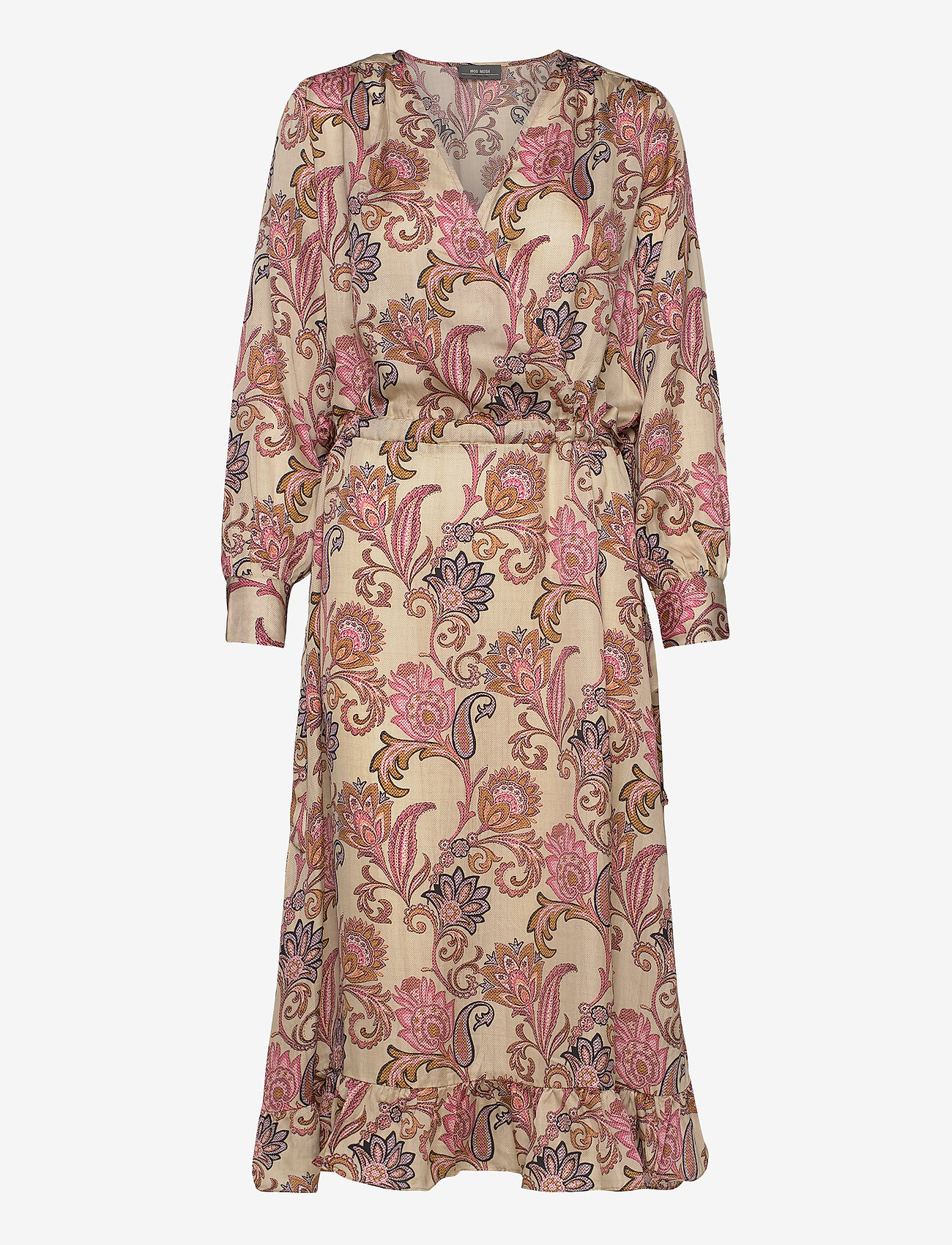 MOS MOSH - Chita Weave Dress - vintage rose flower - 0