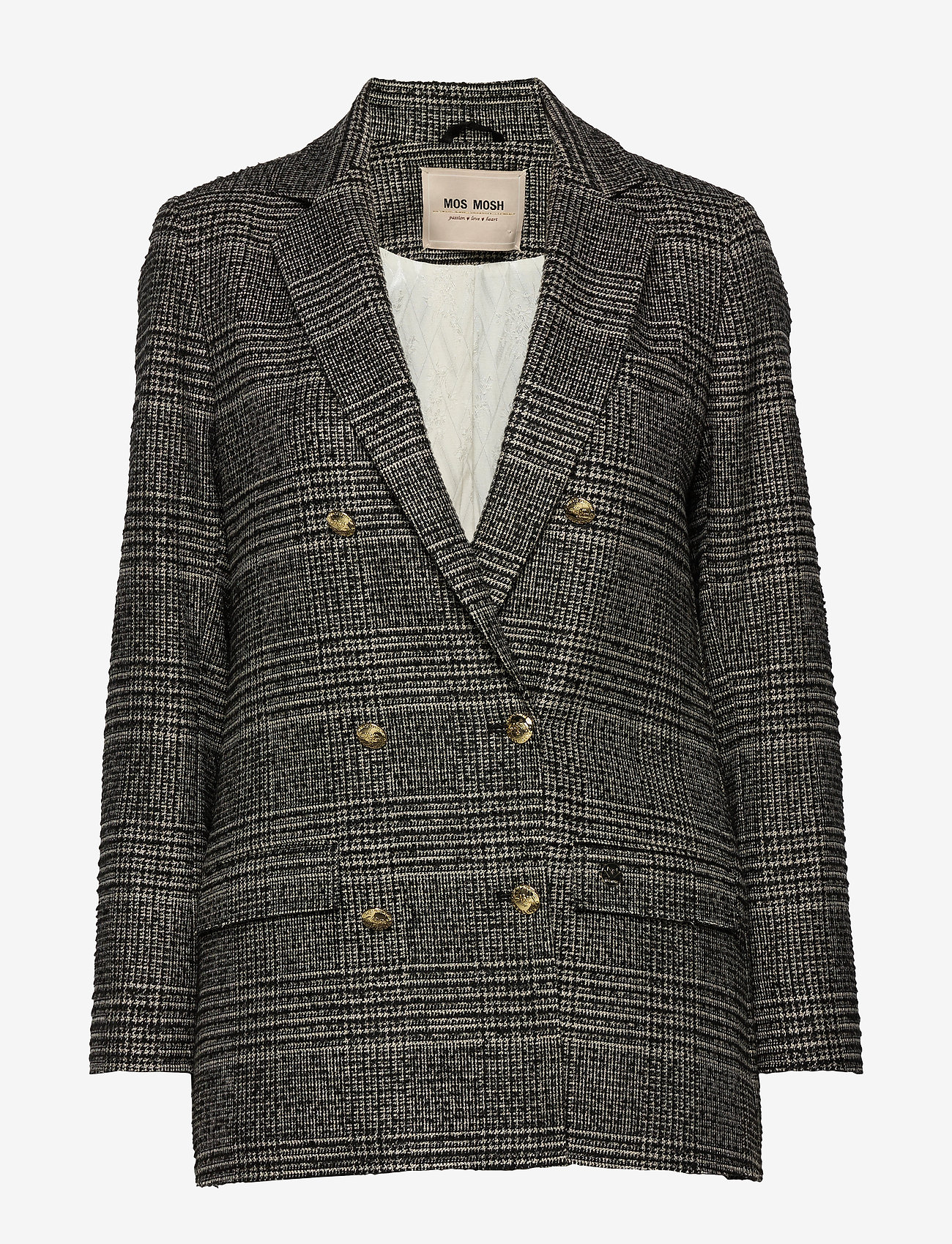 MOS MOSH - Mia York Jacket - black check - 0