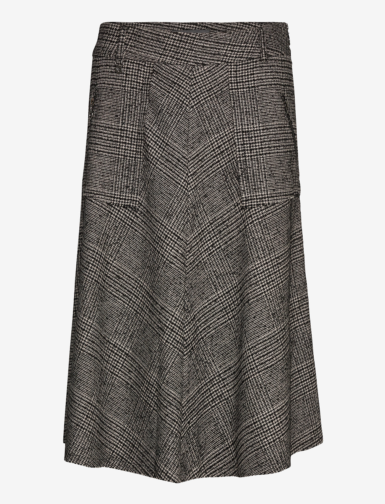 MOS MOSH - Alice York Skirt - black check - 0