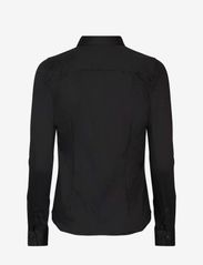 MOS MOSH - MMTina Jersey Shirt - långärmade skjortor - black - 1