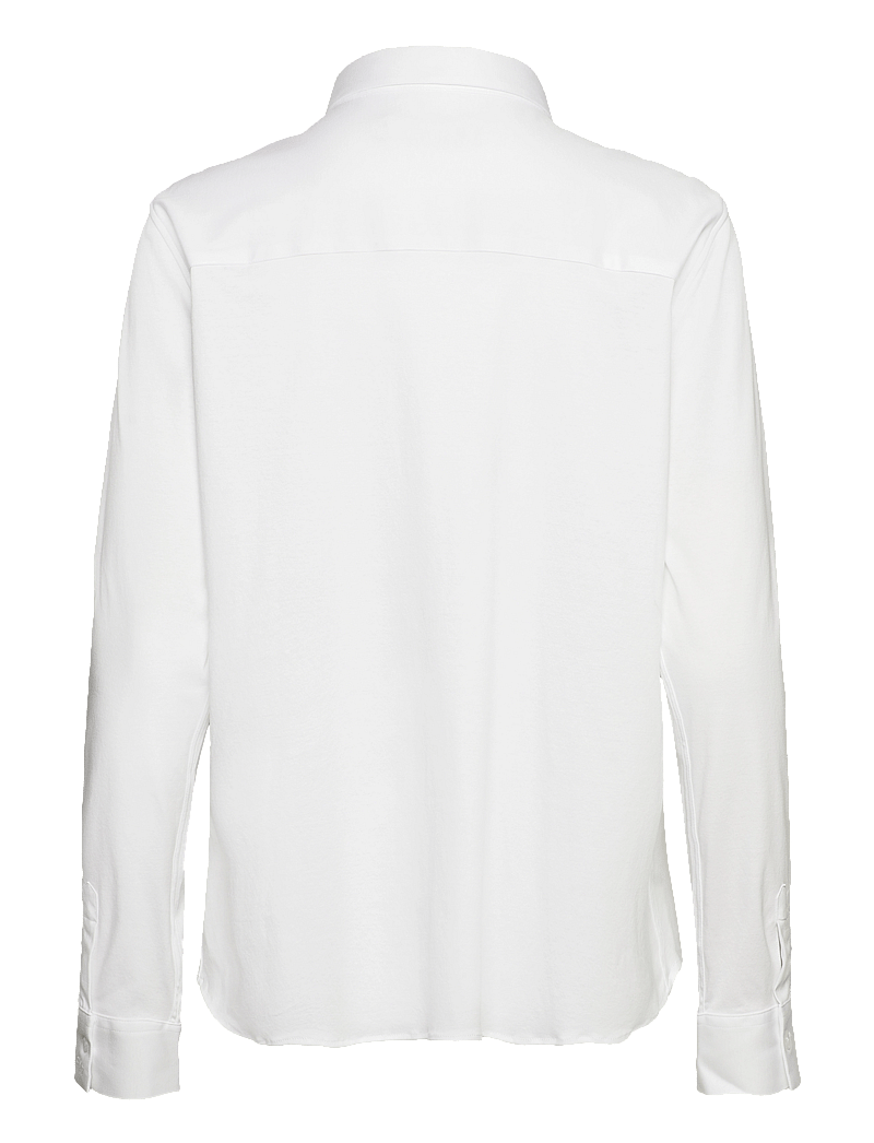 MOS MOSH - MMTINA JERSEY SHIRT - langärmlige hemden - white - 1