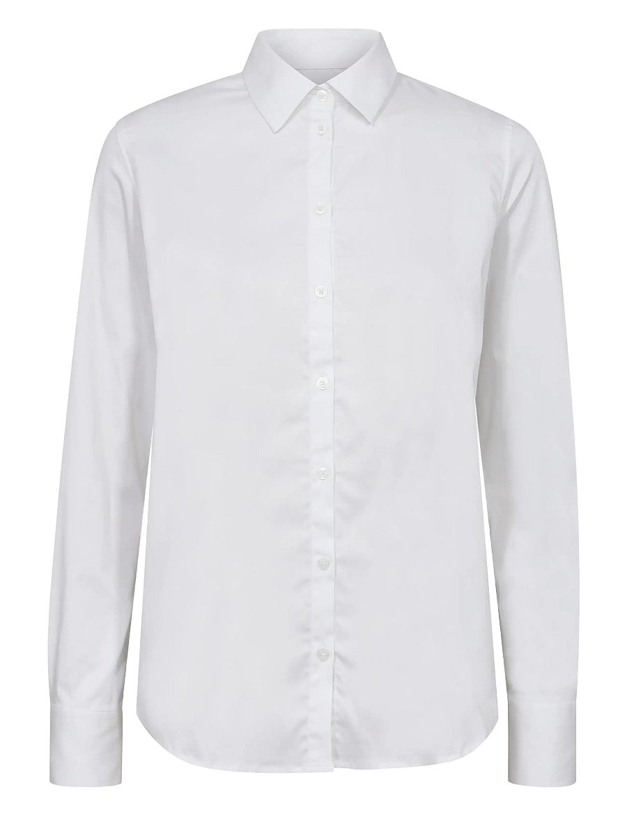 MOS MOSH - MMMARTINA SHIRT - marškiniai ilgomis rankovėmis - white - 1