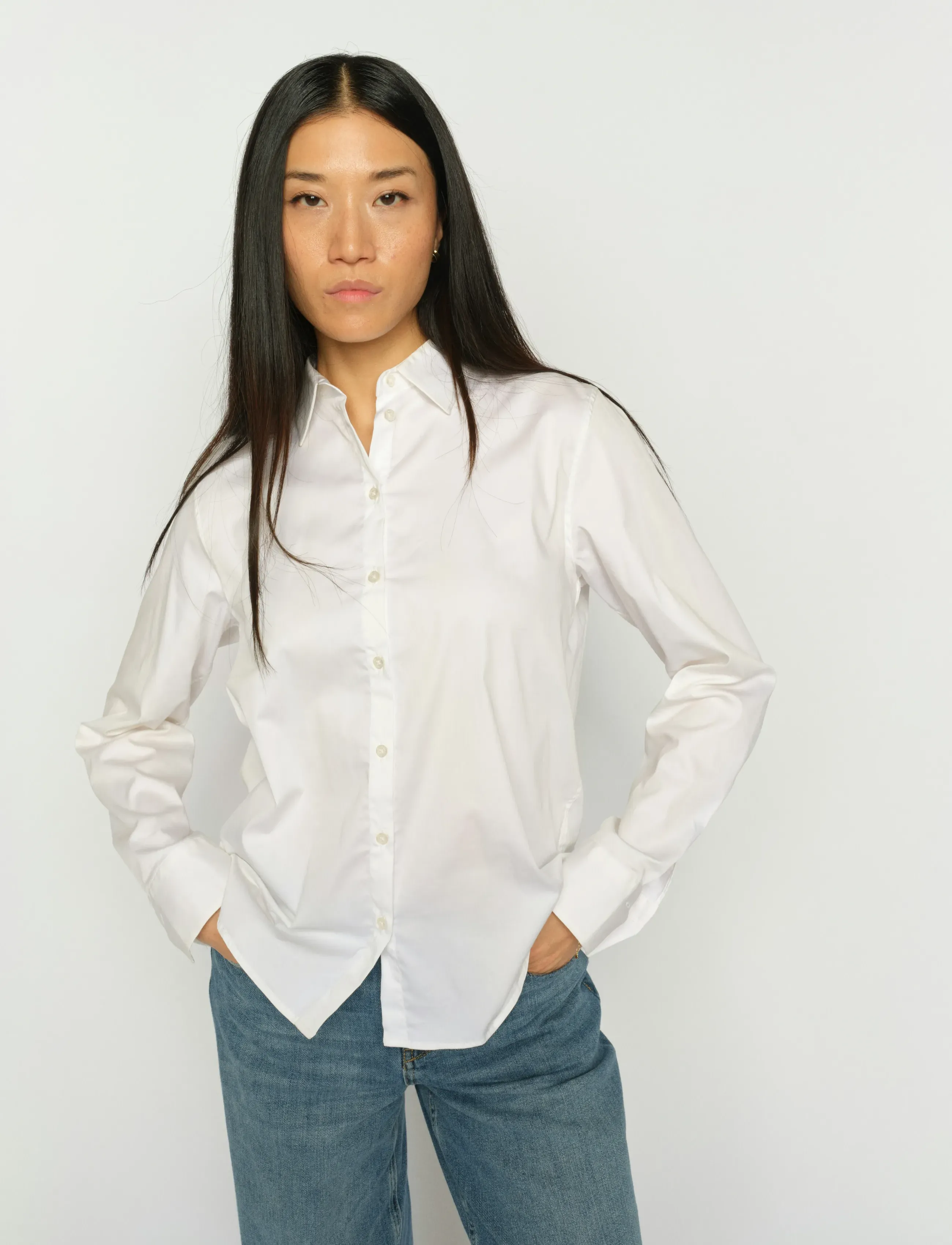MOS MOSH - MMMARTINA SHIRT - langærmede skjorter - white - 3