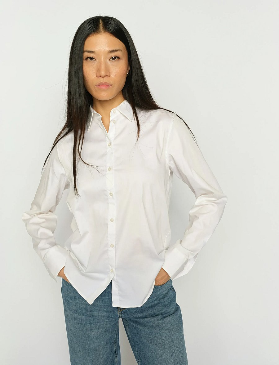 MOS MOSH - MMMARTINA SHIRT - marškiniai ilgomis rankovėmis - white - 3