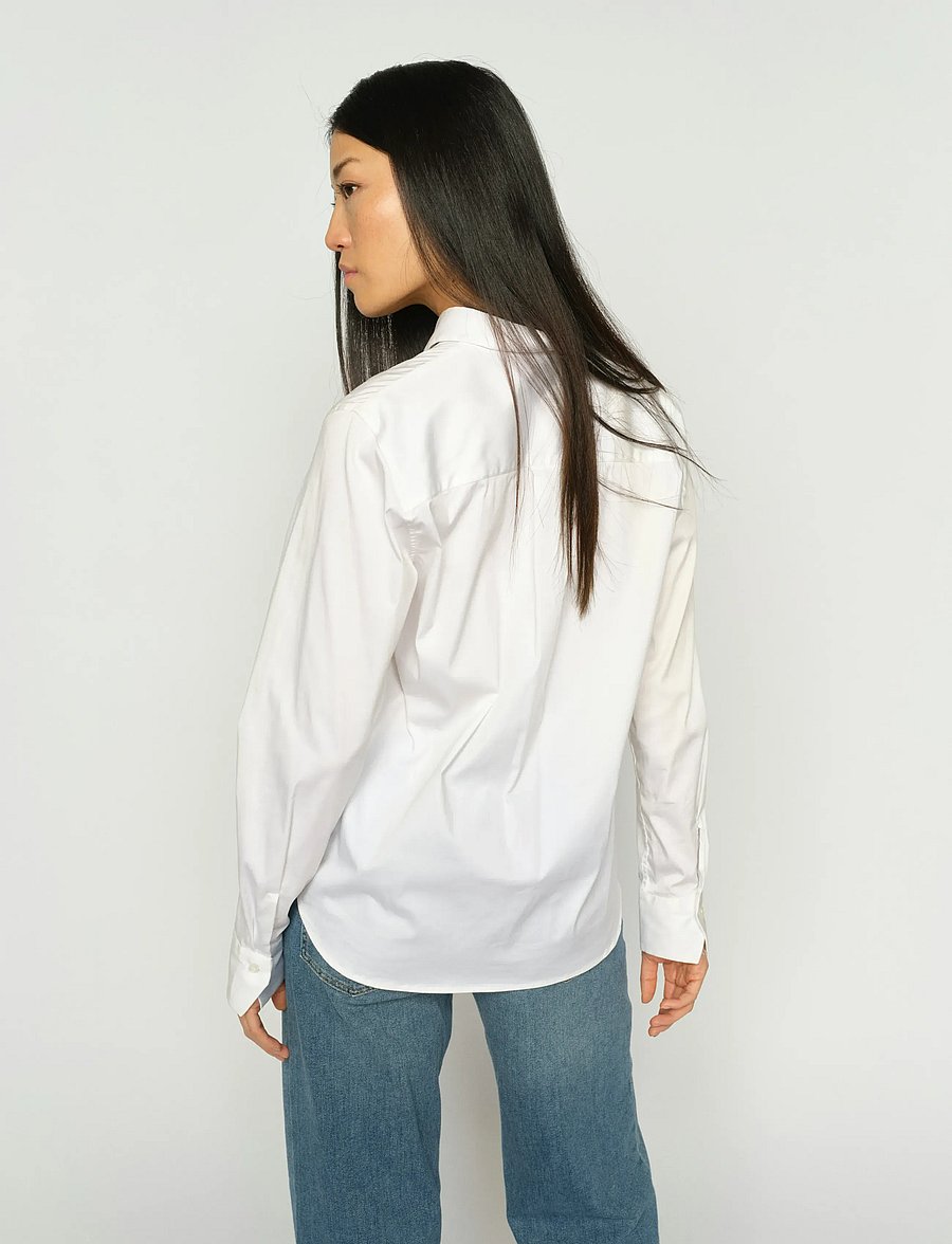MOS MOSH - MMMARTINA SHIRT - marškiniai ilgomis rankovėmis - white - 4