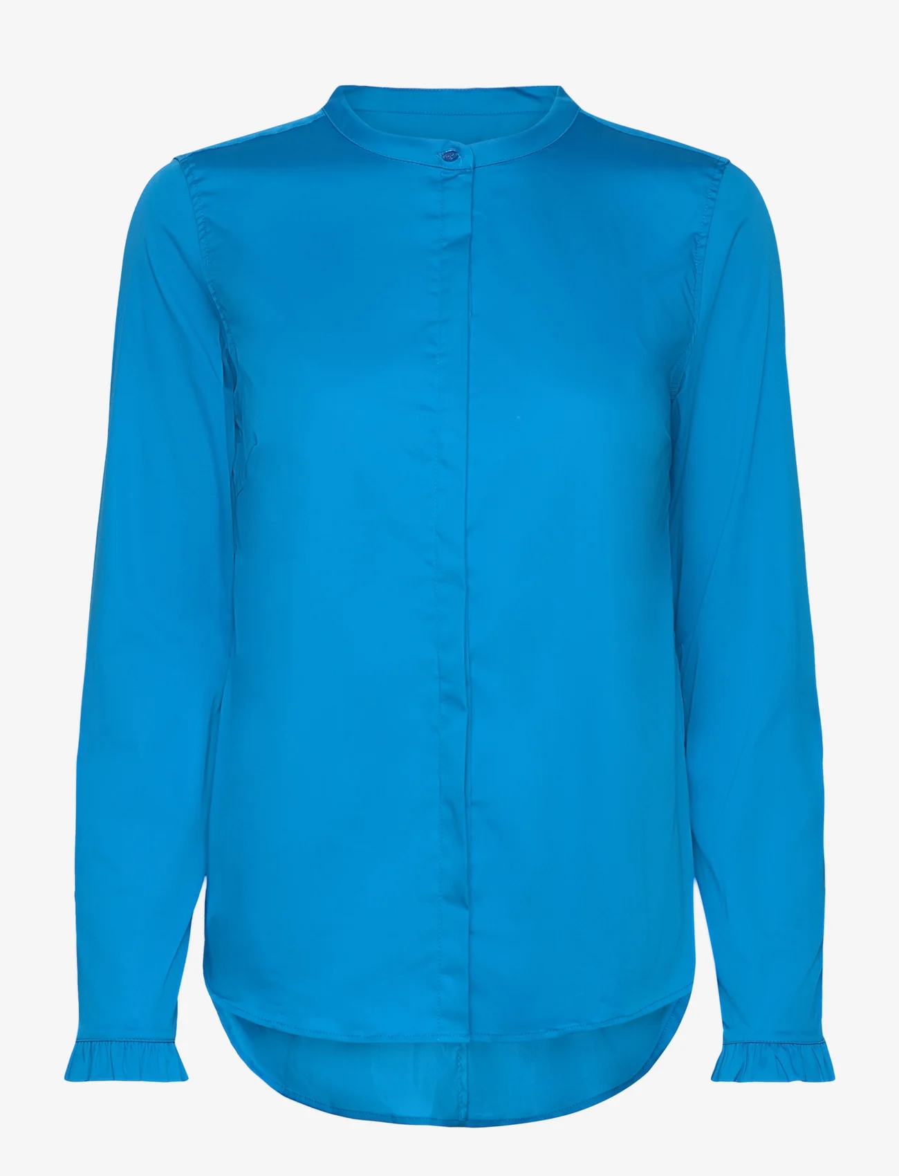 MOS MOSH - Mattie Shirt - blouses met lange mouwen - blue aster - 0
