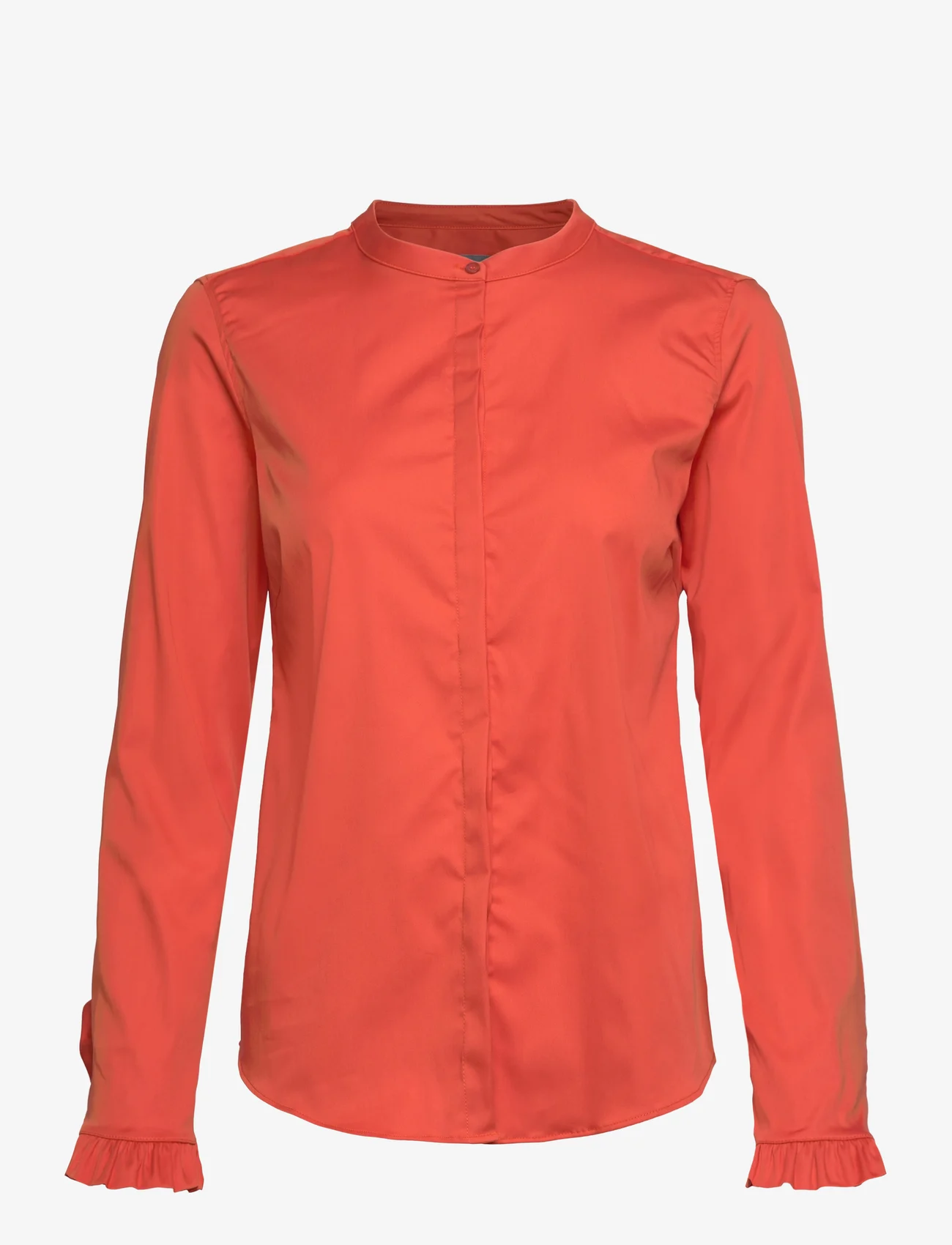 MOS MOSH - Mattie Shirt - long-sleeved blouses - burnt ochre - 0