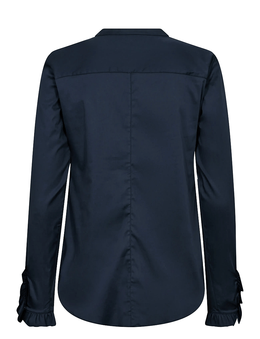 MOS MOSH - Mattie Shirt - langærmede bluser - night blue - 1