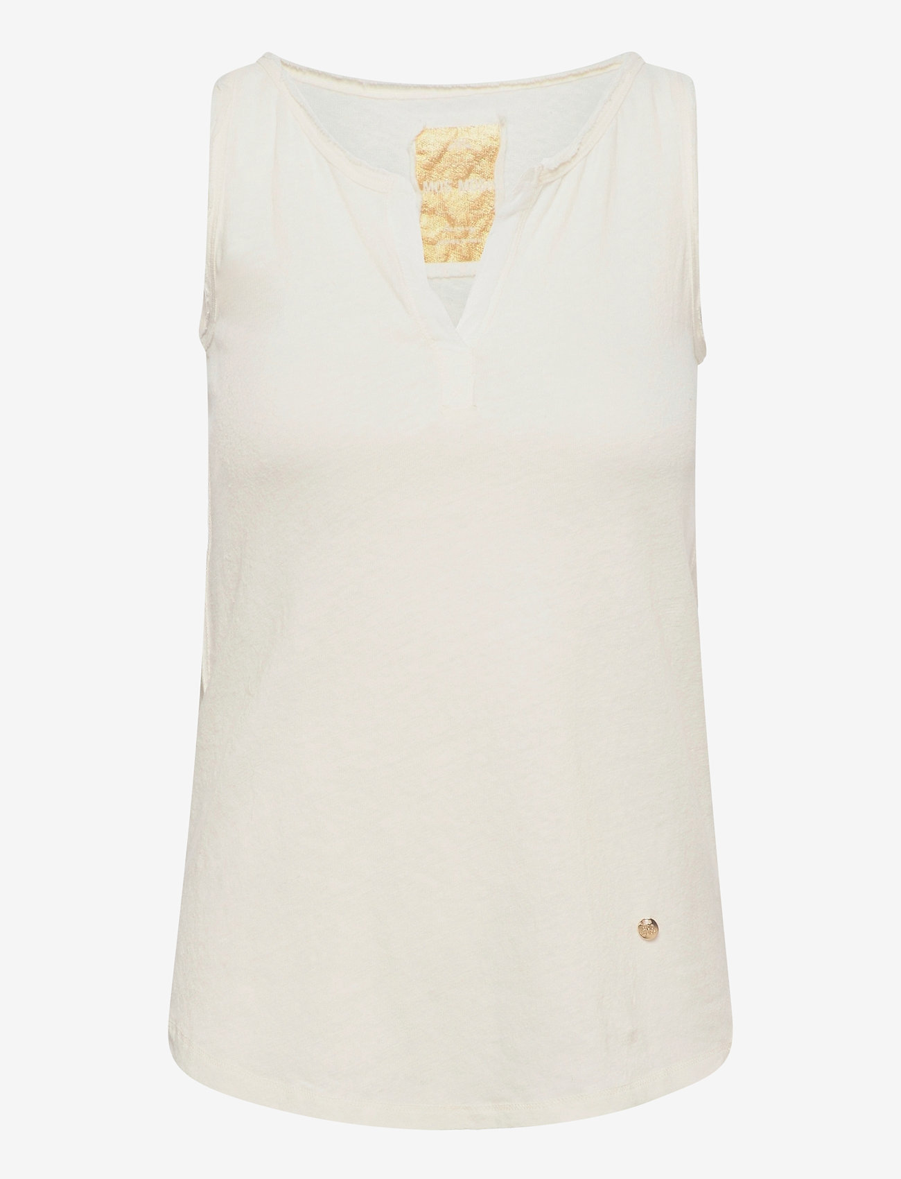 MOS MOSH MMTroy Tank Top - T-särgid ja alussärgid - ECRU / cream