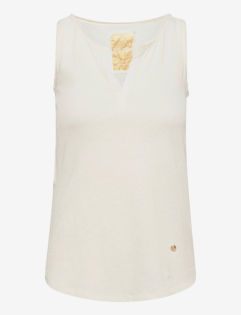 MOS MOSH - Troy Tank Top - Ärmellose tops - ecru - 0