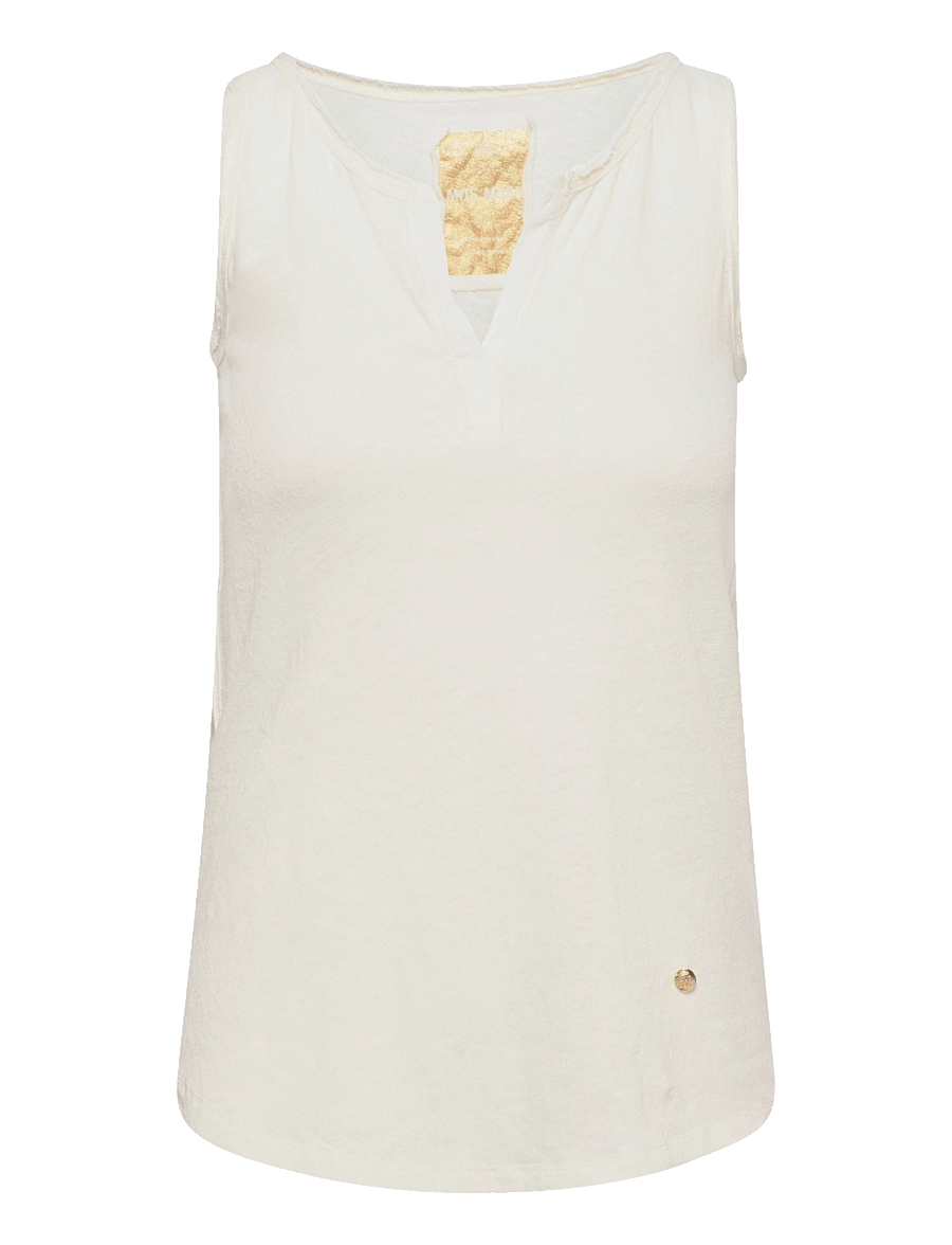 MOS MOSH - MMTroy Tank Top - tanktops - ecru - 0