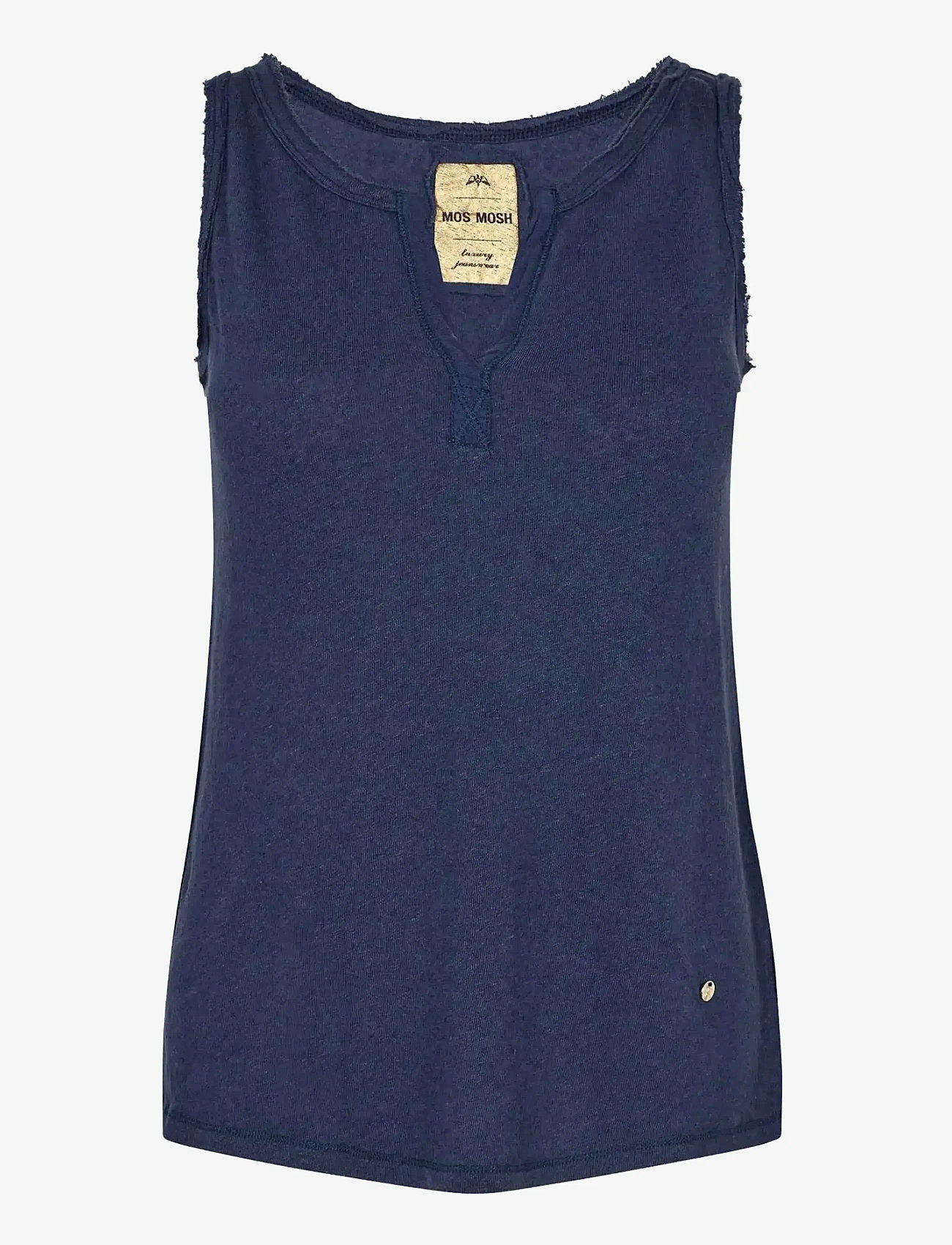 MOS MOSH - MMTroy Tank Top - laveste priser - navy - 0