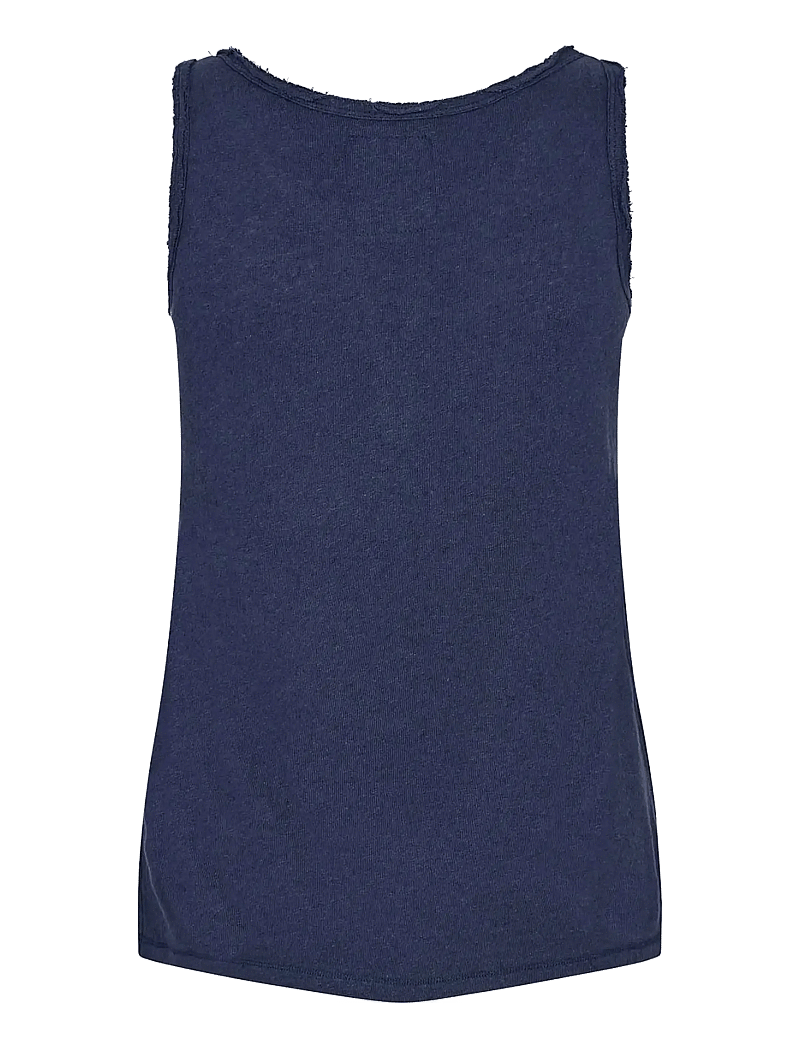 MOS MOSH - Troy Tank Top - tanktops - navy - 1