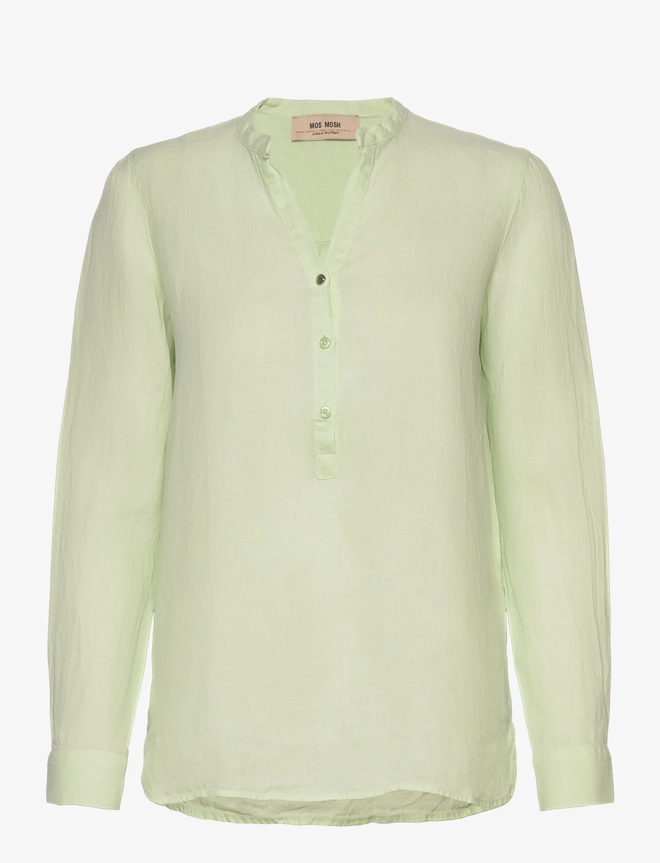 MOS MOSH - Danna Linen Blouse - linen shirts - seacrest - 0