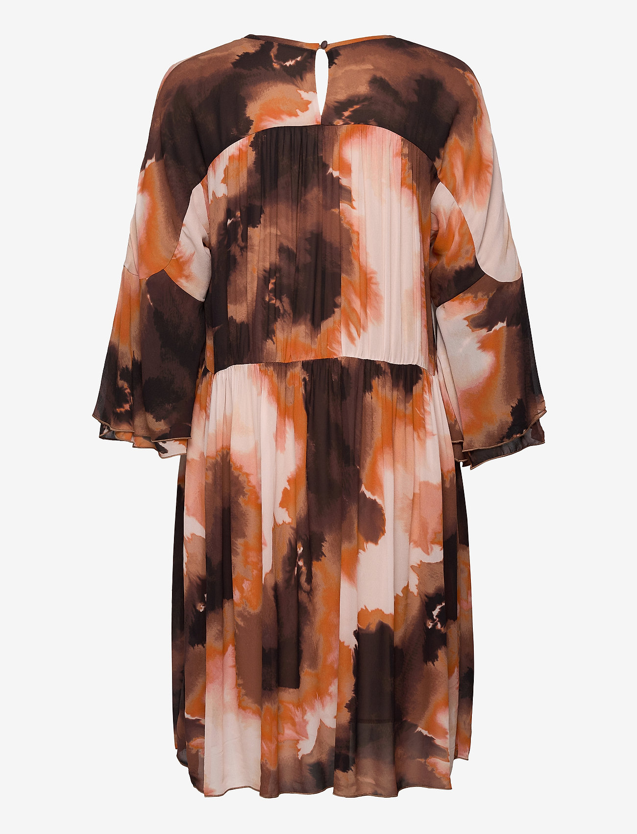 MOS MOSH - Cirah Blur Dress - midi kjoler - autumn leaf - 1