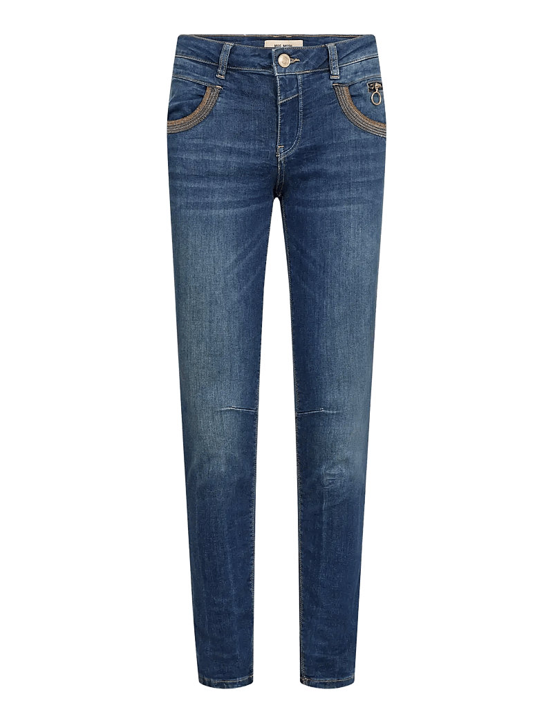 MOS MOSH - MMNaomi Shade Blue Jeans - liibuvad teksad - blue - 1