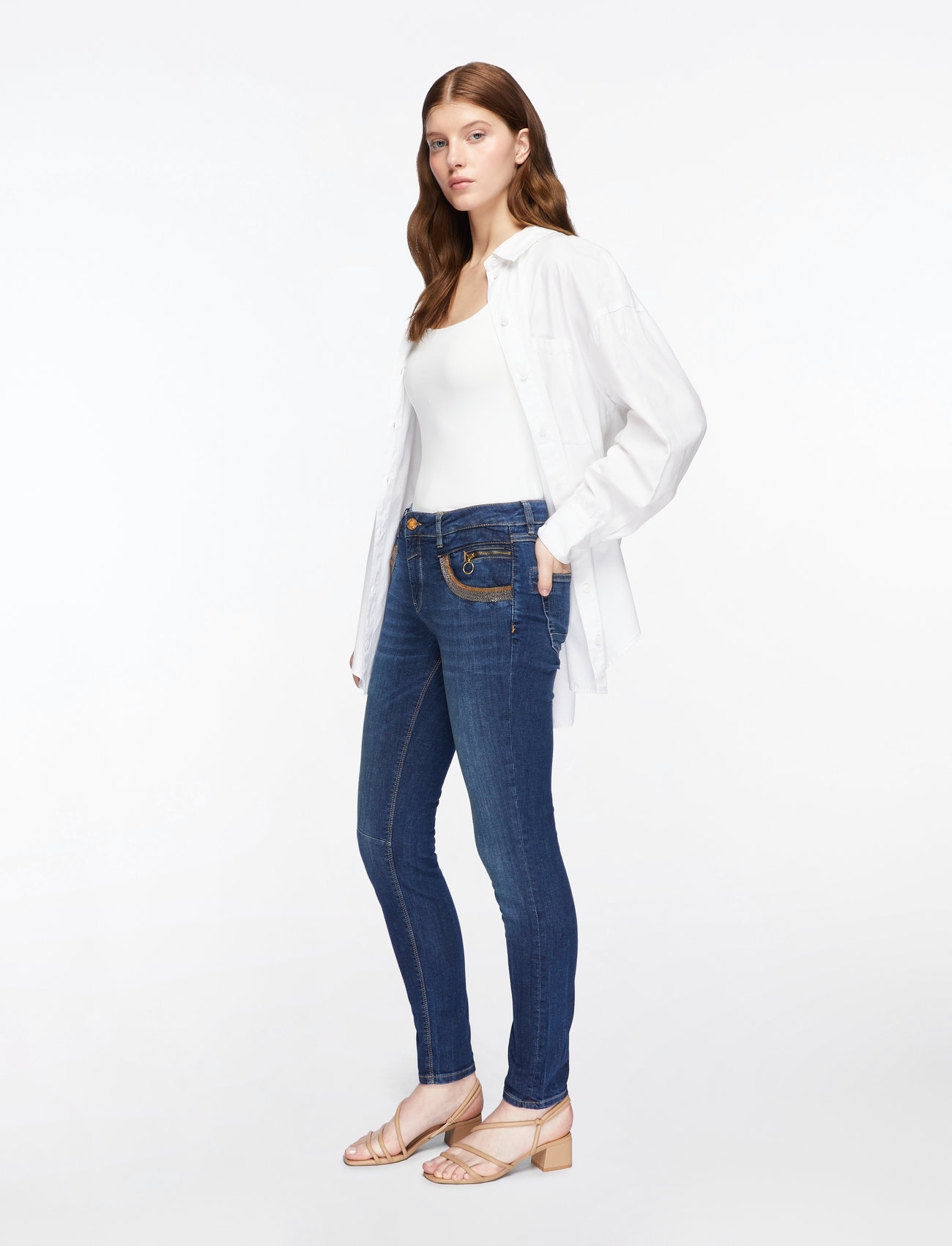 MOS MOSH - MMNaomi Shade Blue Jeans - skinny jeans - blue - 3