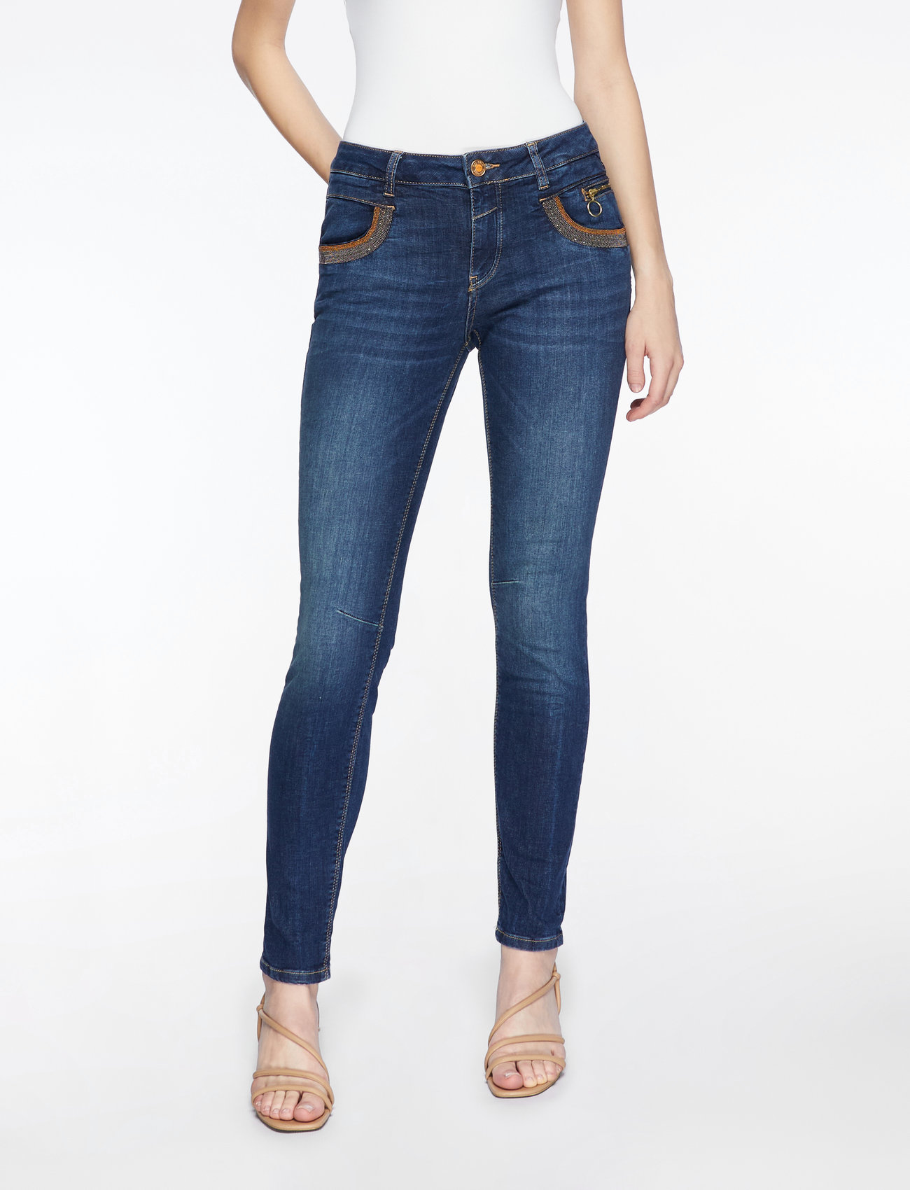 MOS MOSH - MMNaomi Shade Blue Jeans - skinny jeans - blue - 0