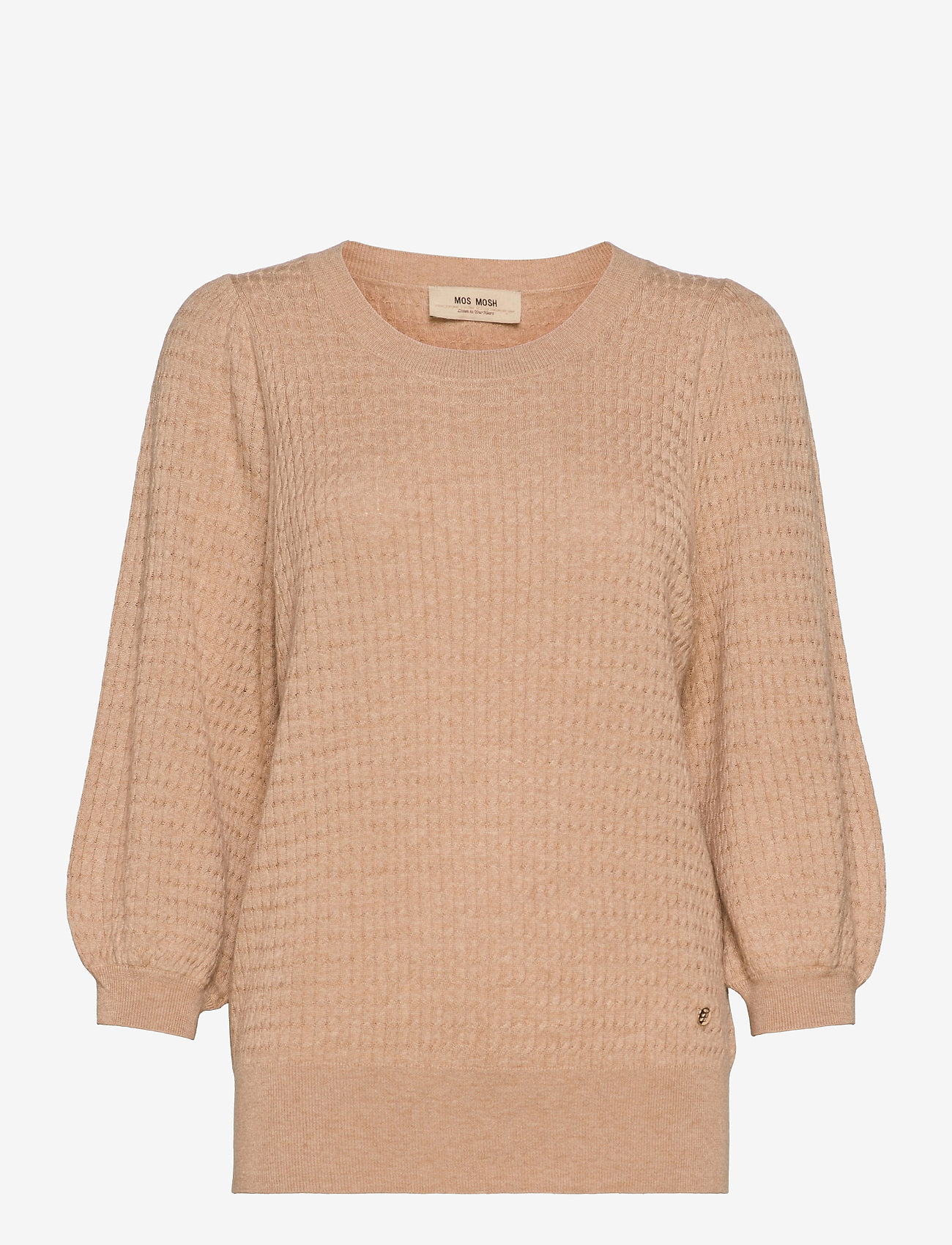 MOS MOSH - Venke 3/4 Knit - cuban sand - 0