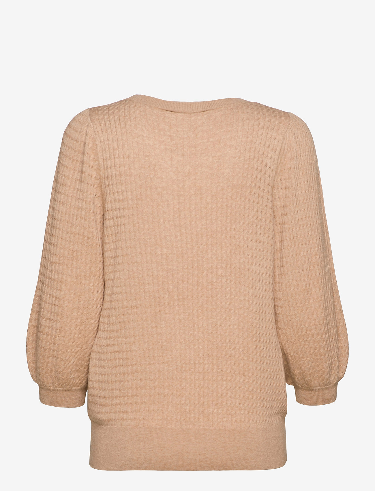 MOS MOSH - Venke 3/4 Knit - cuban sand - 1