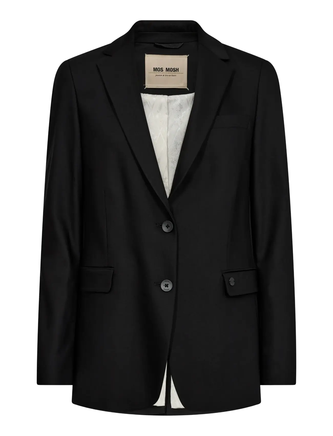 MOS MOSH MMMary Night Blazer - Kläder - BLACK / black