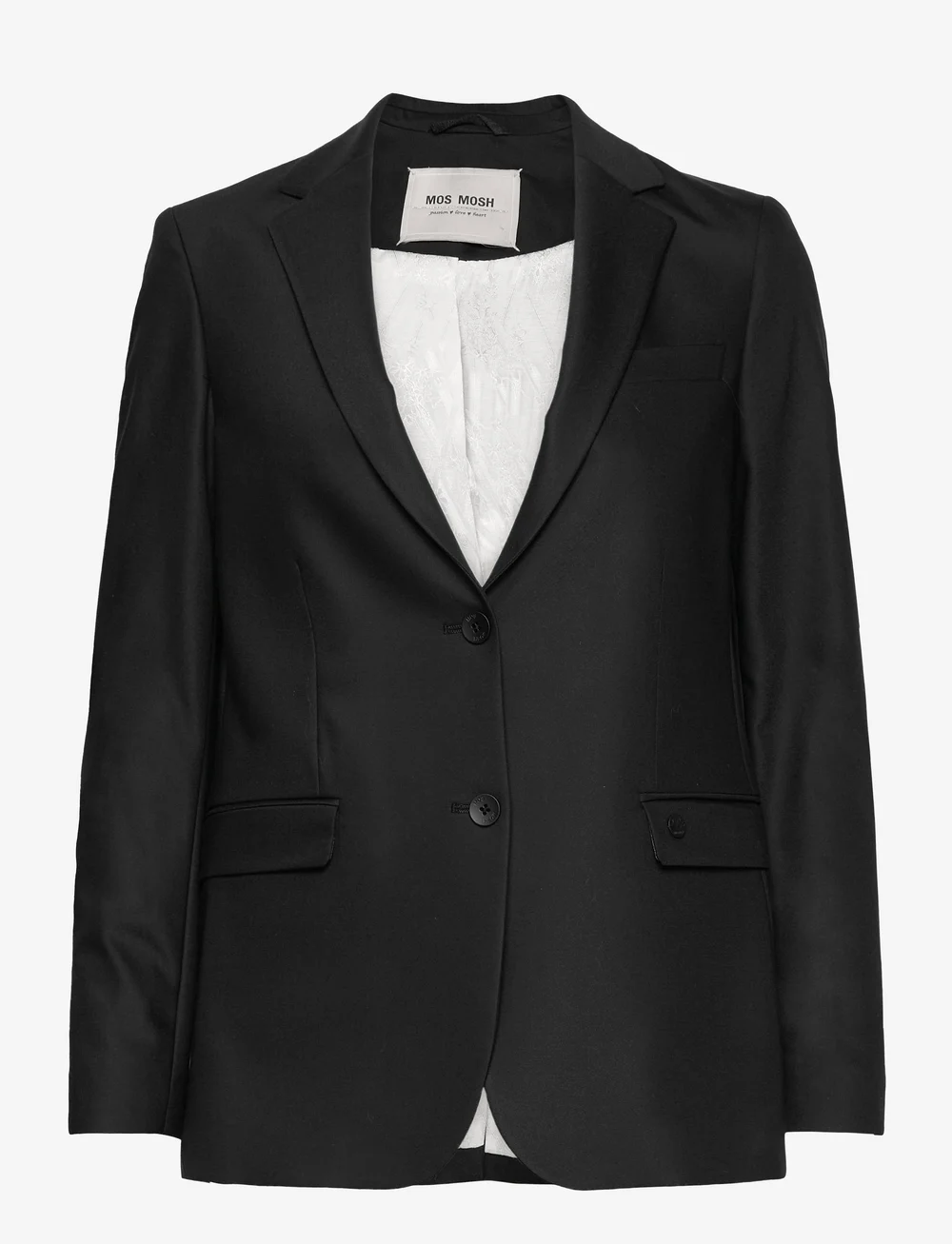 MOS MOSH - MMMary Night Blazer - enkelknäppta kavajer - black - 0