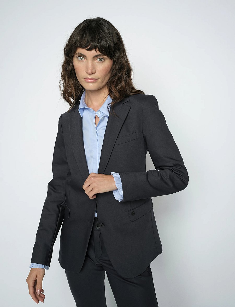 MOS MOSH - MMMary Night Blazer - Üherealised pintsakud - navy - 0