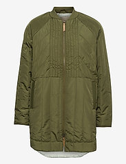 Sila Quilted Coat - WINTER MOSS
