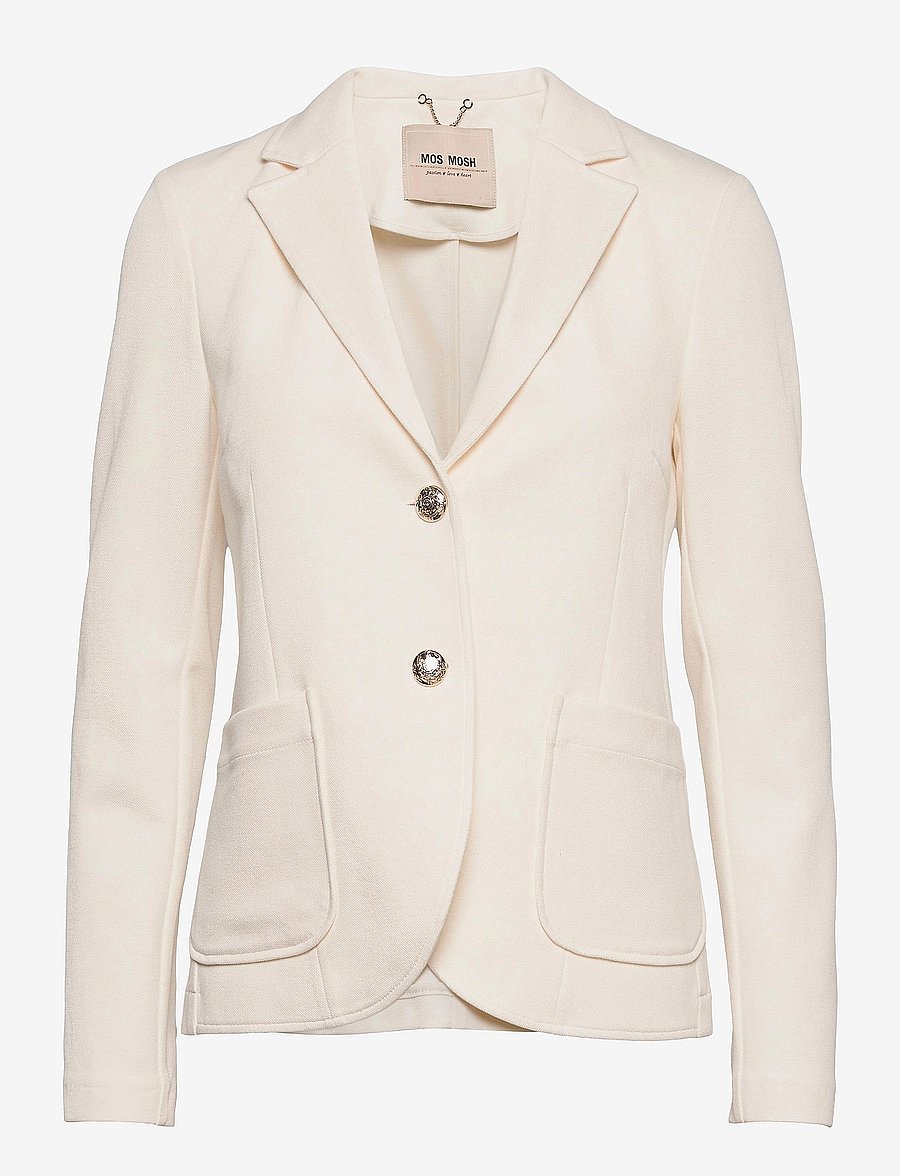 MOS MOSH - Viga Pique Blazer - ecru - 0