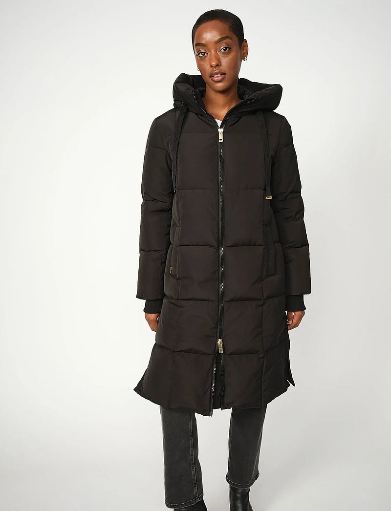 MOS MOSH - MMNova Square Down Coat - down coats - black - 0