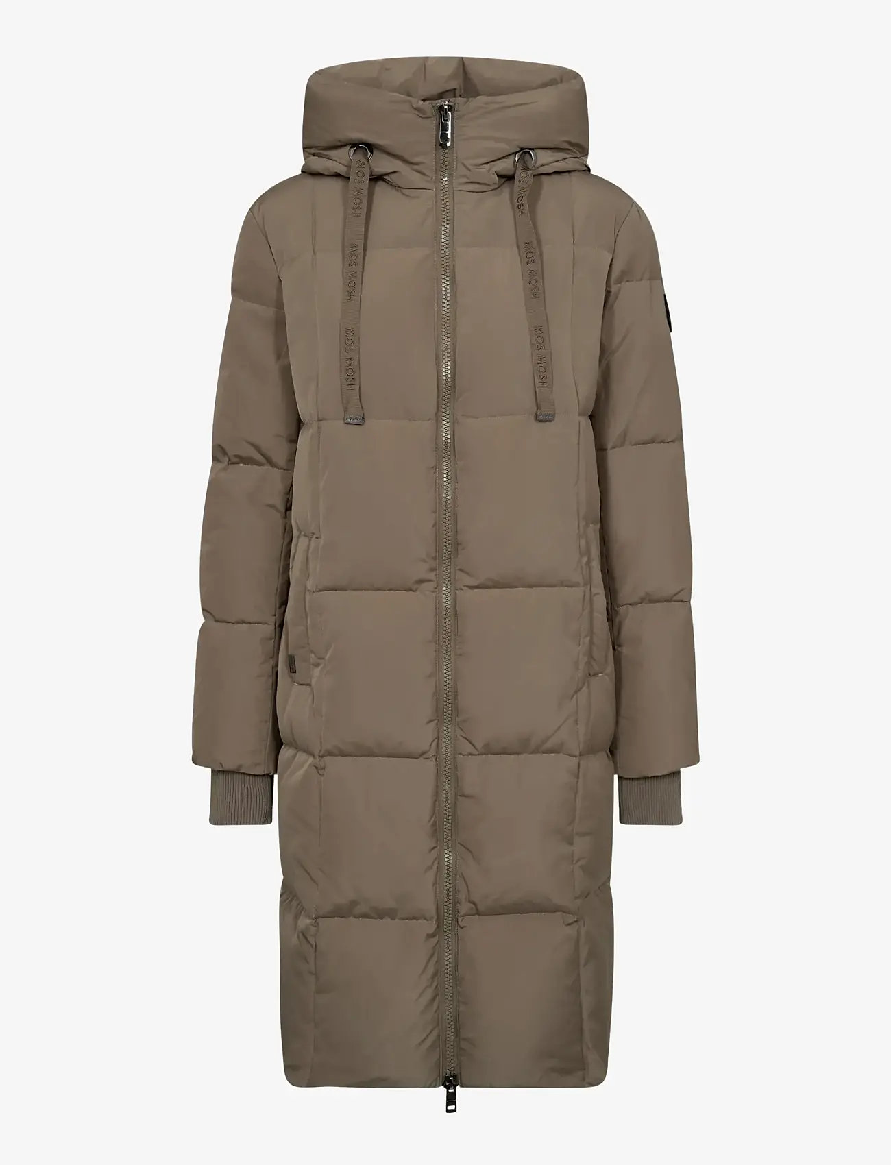 MOS MOSH - MMNova Square Down Coat - virsjakas ar dūnu pildījumu un polsterējumu - brindle - 0