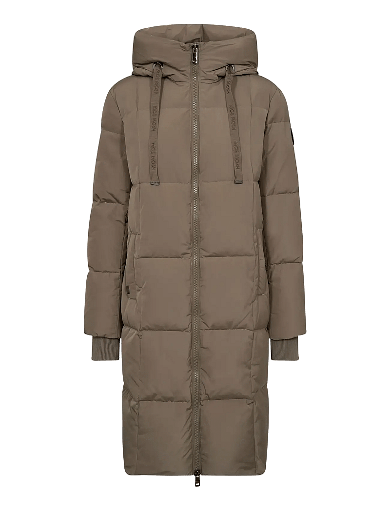 MOS MOSH - MMNova Square Down Coat - vinterjakker - brindle - 1