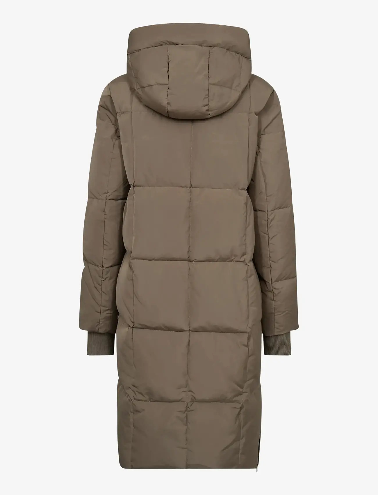 MOS MOSH - MMNova Square Down Coat - virsjakas ar dūnu pildījumu un polsterējumu - brindle - 1