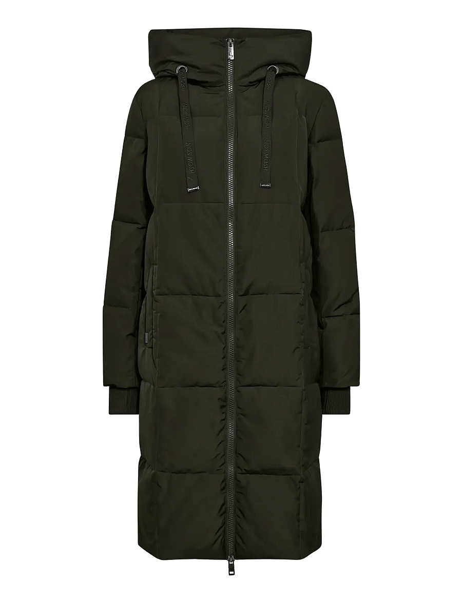 MOS MOSH - MMNova Square Down Coat - vinterjakker - rosin - 1