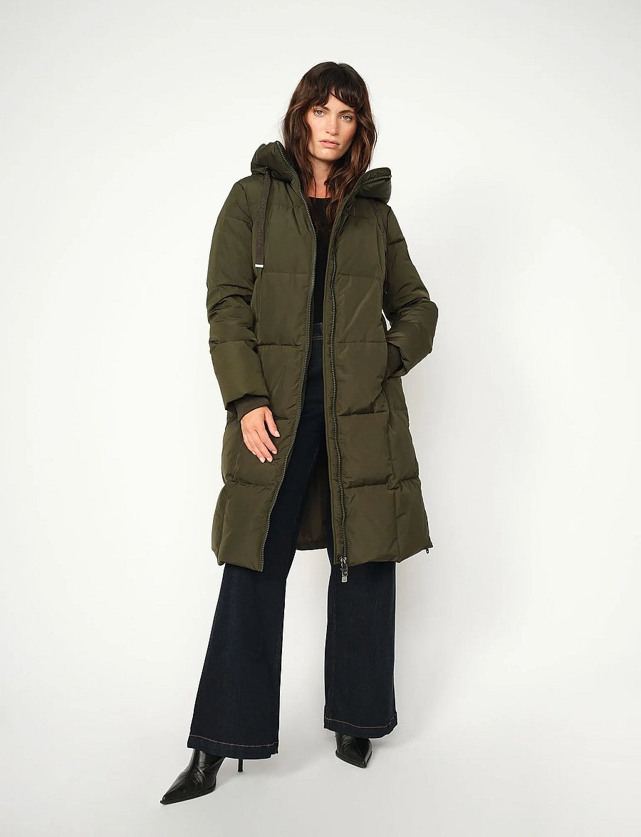 MOS MOSH - MMNova Square Down Coat - vinterjakker - rosin - 0