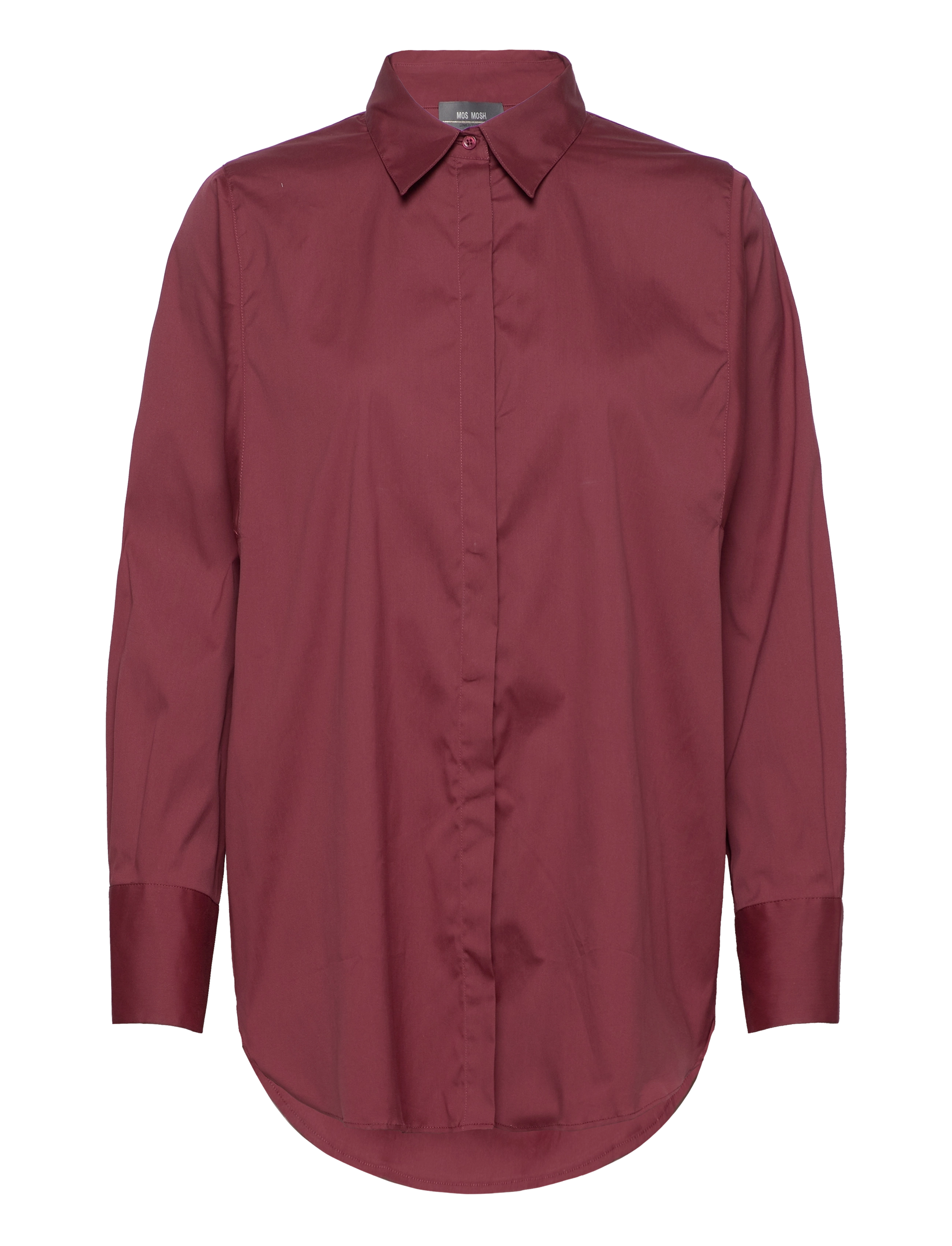 MOS MOSH MMEnola Shirt - Kläder - OXBLOOD RED / burgundy
