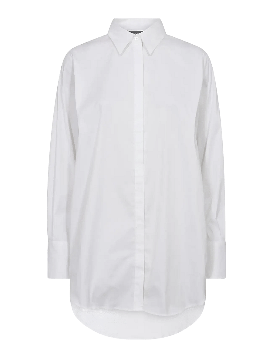 MOS MOSH - MMEnola Shirt - long-sleeved shirts - white - 0