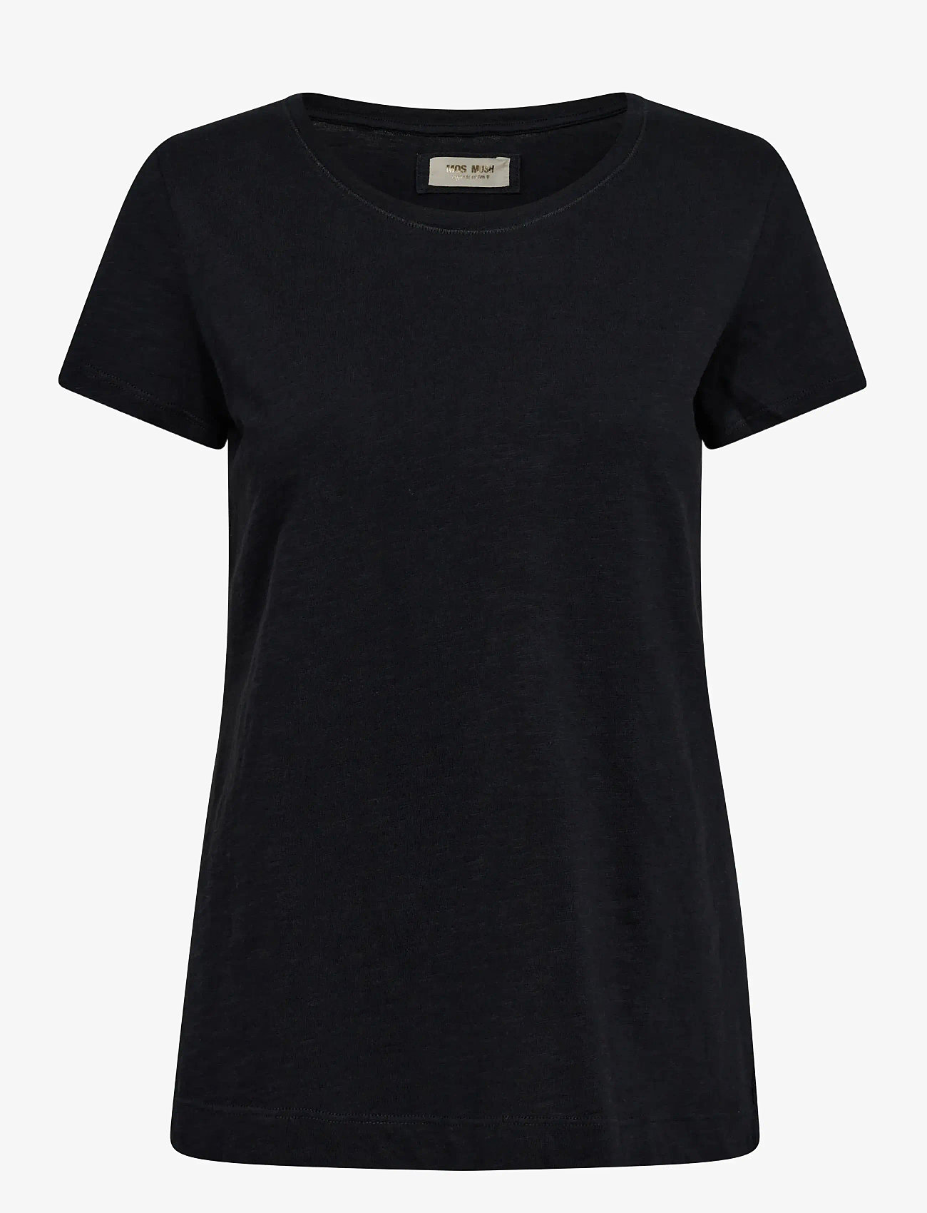 MOS MOSH - MMArden Organic O-Ss Tee - t-shirts - black - 0