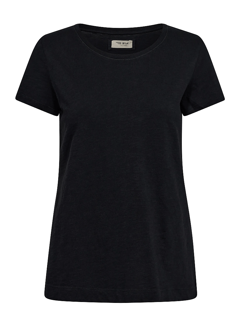 MOS MOSH - MMArden Organic O-Ss Tee - t-shirts - black - 1