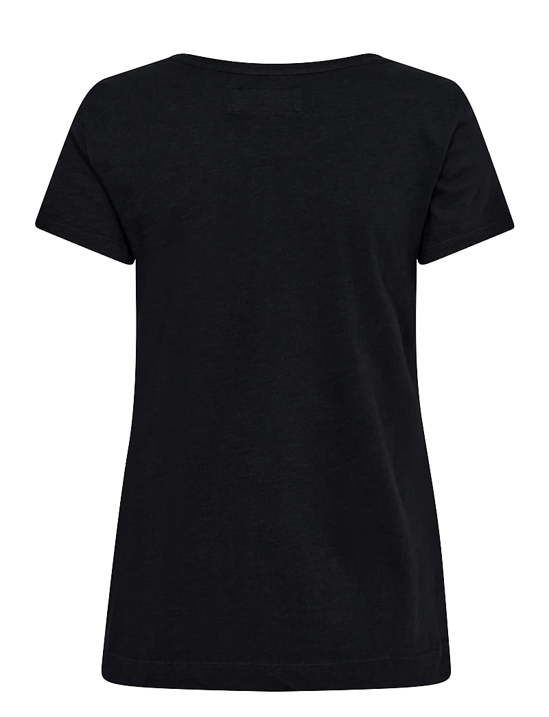 MOS MOSH - MMArden Organic O-Ss Tee - t-shirts - black - 1