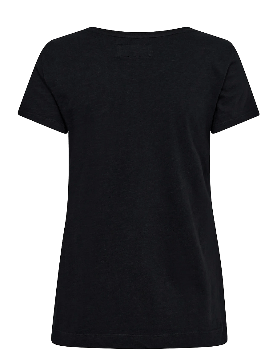 MOS MOSH - MMArden Organic O-Ss Tee - t-shirts - black - 2